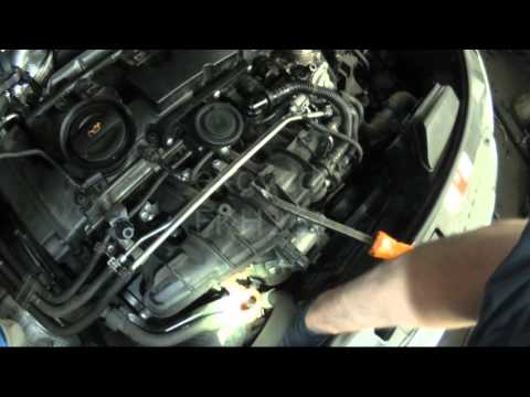 Audi 8P: A3 2.0T FSi Thermostat / Housing Removal