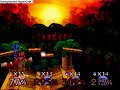 Giant DK vs Metal Mario vs Poligon DK vs Poligon Mario