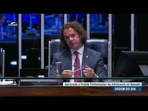 Senadores aprovam Frente Parlamentar da Advocacia