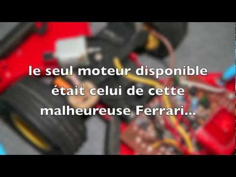 RoboSapien & Moteur Ferrari…