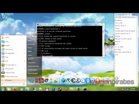 how to create a windows 7 boot usb