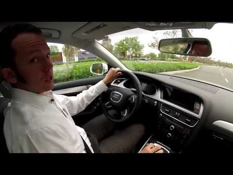 how to test drive an audi