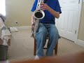 Super mario air platform theme song on Sax