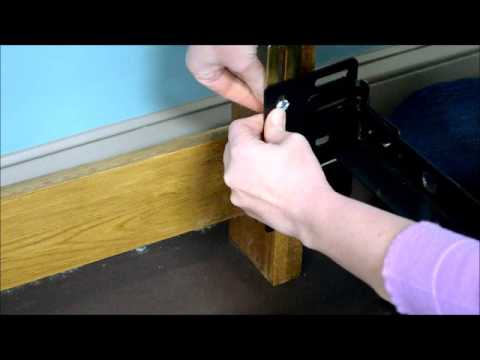 how to fasten headboard to frame