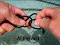This is a method to shorten and manage any cord. It can be undone in an instant and best of all it does not require the use of metal twist ties or plastic zip ties.