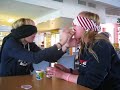 Blindfolded-yoghurt-eating