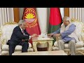 যমুনায় প্রধান উপদেষ্টা ও পাকিস্তান উপপ্রধানমন্ত্রীর বৈঠক