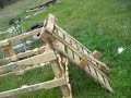 Recycled Chicken Tractor