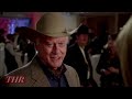 the co-stars give us their favorite memories from the first season. linda recalls the first scene between j.r. ewing (larry hagman) and sue ellen (linda gray...