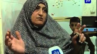 حصار المياه على مخيم شعفاط