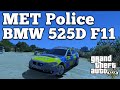 Met Police BMW 525D F11 (ANPR Interceptor) 1.1 para GTA 5 vídeo 5