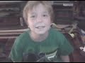 My cousin singing