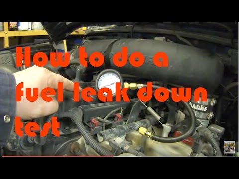 how to find a fuel leak