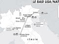 Le basi Usa in Italia