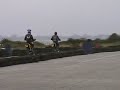 i went out for the day with a group of ppl to thorney island to race round a go kart track and runway on our bikes :P at 35/36 seconds u will see me on the red bike on the right :P