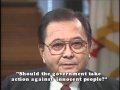 Senator Daniel Inouye on Rights and Government