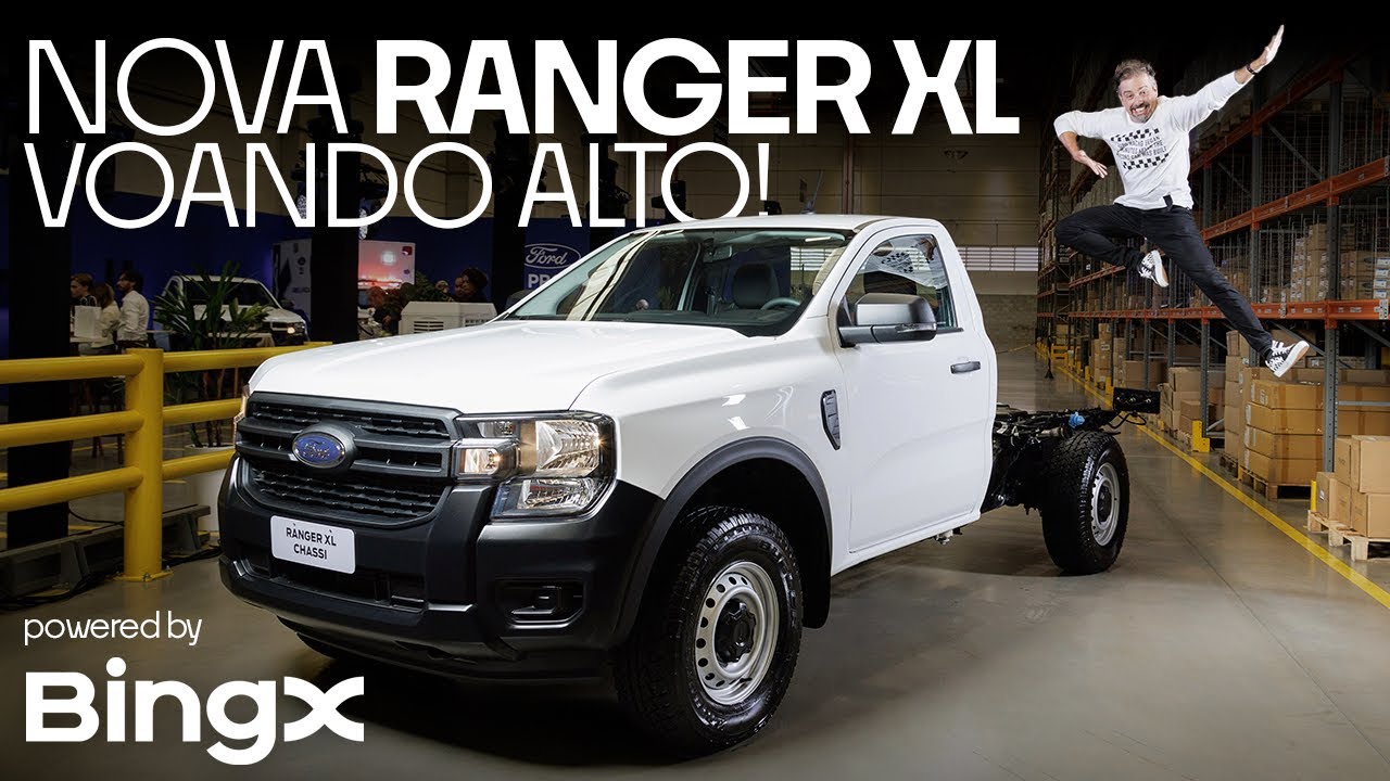 Nova Ranger XL MIRA NA LIDERANÇA das picapes comerciais (e CABINE SIMPLES MANUAL rende PROJETINHO :)