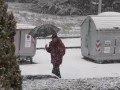 videos de ll pedone sotto la neve