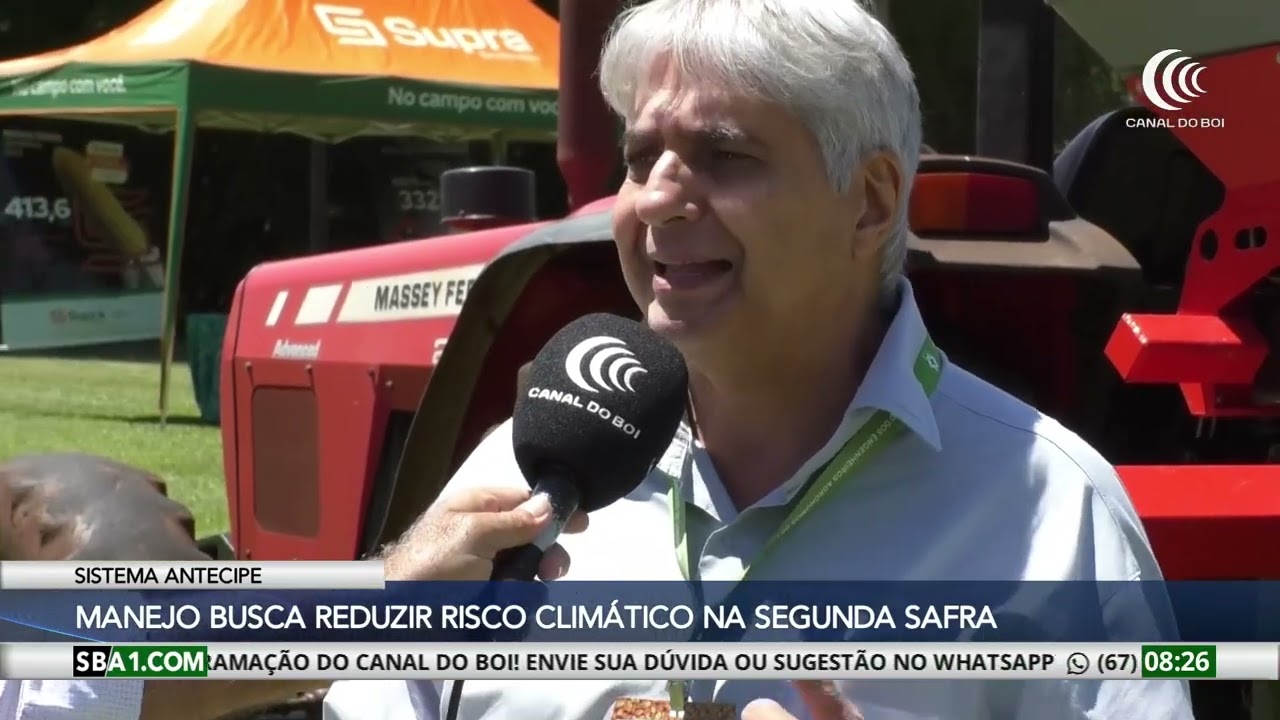 Sistema Antecipe manejo busca reduzir risco climático na segunda safra