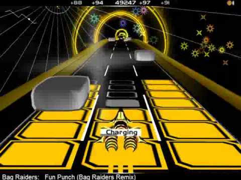 Audiosurf: Bag Raiders - Fun Punch (Bag Raiders Remix)