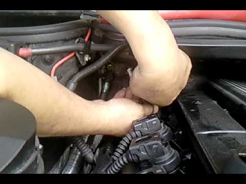 BMW e46 325i how to replace  the rear spark plugs without removing  the cabin air filter