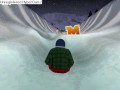 me playing toboggan run (miniclip.com game)!