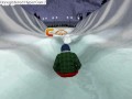 me playing toboggan run (miniclip.com game)!