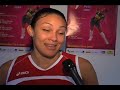 VidaDeporte - Vilmarie Mojica se expresa luego del partido frente a Brasil. - 07/31/09