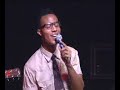 Brandon A. Thomas performing with Dain Harris