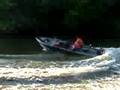 180 degree turn in a fast boat