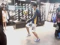 Murilo na loja da Adidas