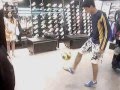 Murilo na loja da Adidas