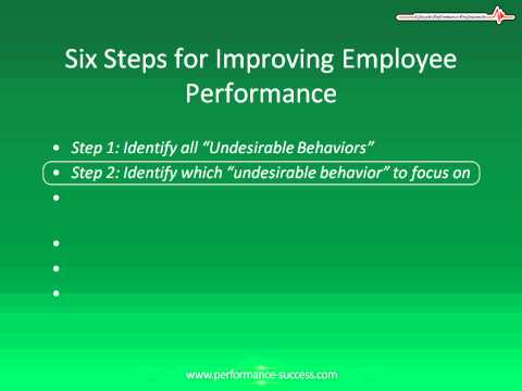 how to provide feedback to improve performance