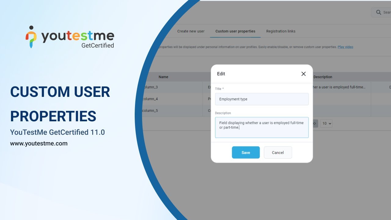 How to Create Custom User Properties