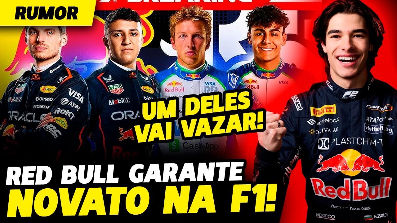 🚨RUMOR: RED BULL ASSINA COM JÓIA DA F2 PARA F1 EM 2027 E UM PILOTO PERDERÁ ASSENTO | FÓRMULA 1