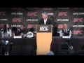 UFC Press Conference from Alberta, Canada