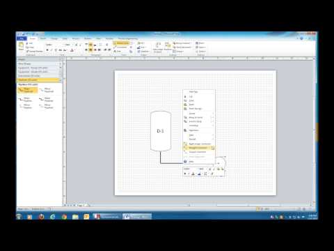 how to draw p&id diagrams in visio