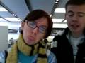 videos de Justin & Lizz in the apple store AGAIN