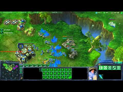 Starcraft II - Terran Tutorial Working up from Bronze League - Part2