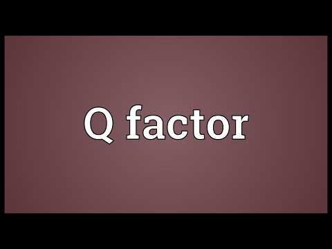 how to measure the q factor