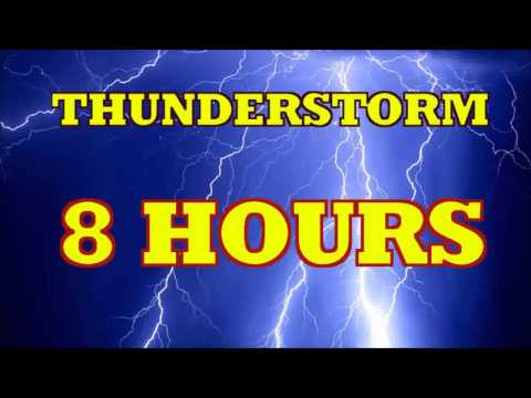 thunder storm - Sound of thunderstorm with rain. Sounds for relaxation.
