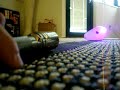 Blu-ray laser popping a balloon