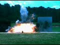 Edited DARPA video showing 2008 tests of the Artis-developed Iron Curtain anti-RPG active protection system for light tactical vehicles - here an HMMWV. DARPA in November 2009 awarded Mustang Technologies a contract to integrate Iron Curtain with its Crosshairs counter-shooter system for tests on an MRAP. Cued by the corner-mounted Crosshairs' radar, an optical sensor classifies the incoming threat and selects the aimpoint. When the RPG is just inches from the vehicle, the roof-mounted countermeasure fires straight down, deflagrating the warhead before it can detonate.