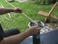 Making an Atlatl Dart Part I (straightening the cane) Making an Atlatl Dart Part I (straightening the cane)