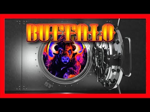 Live Play on Aristocrat Buffalo Slot Machine with Bonuses and Big Win