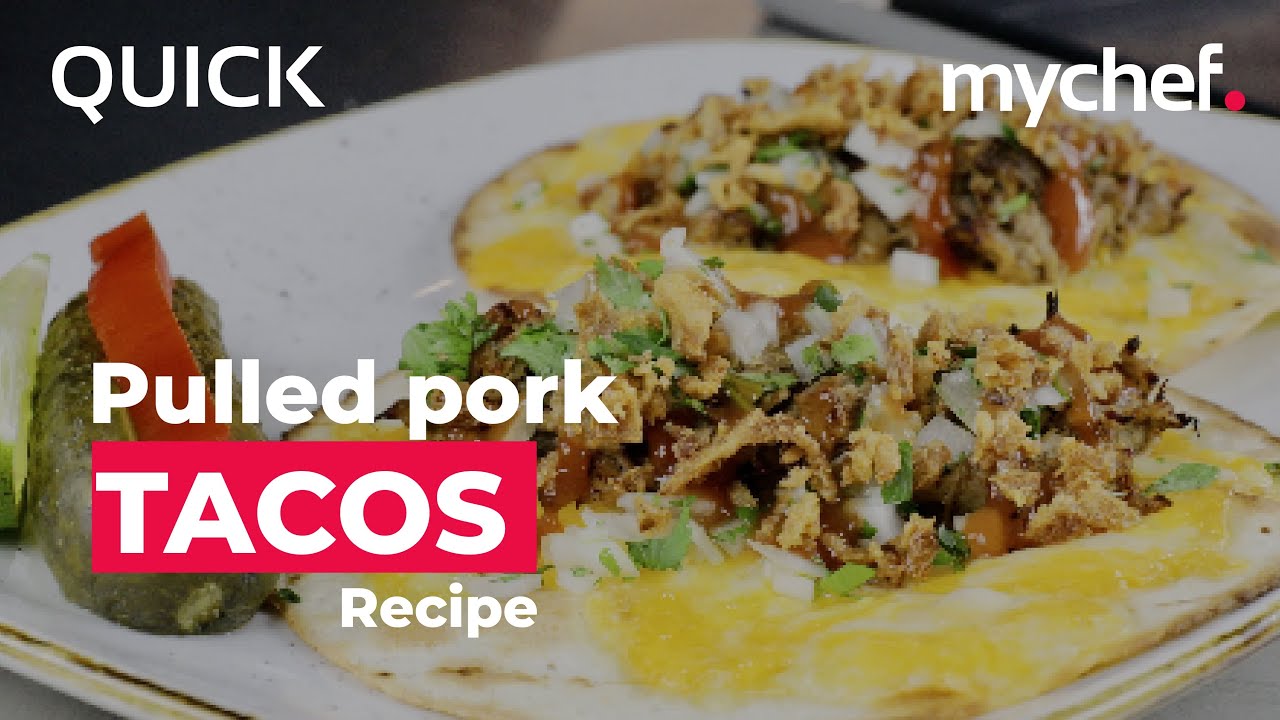 Pulled pork tacos in 1 minute with Mychef QUICK