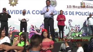 Gobernador de Nuevo León, conocido como el bronco, le quita la ilusión a los hijos de policías y les