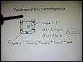 �velse vands specifikke varmekapacitet