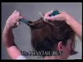 How to Ponytail Bun Hair