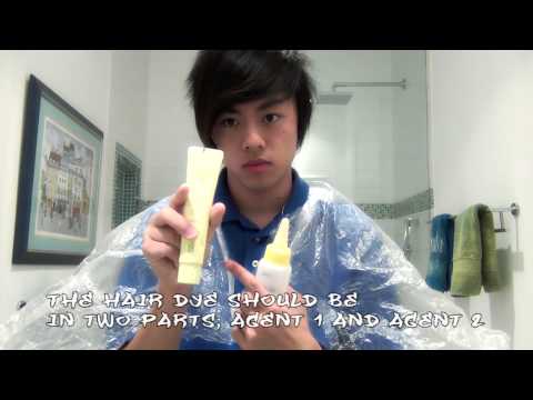 how to dye asian hair
